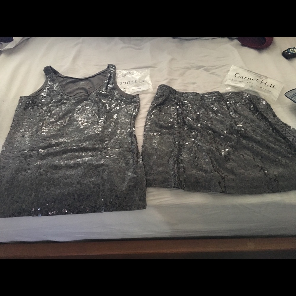 Garnet Hill - sequined set